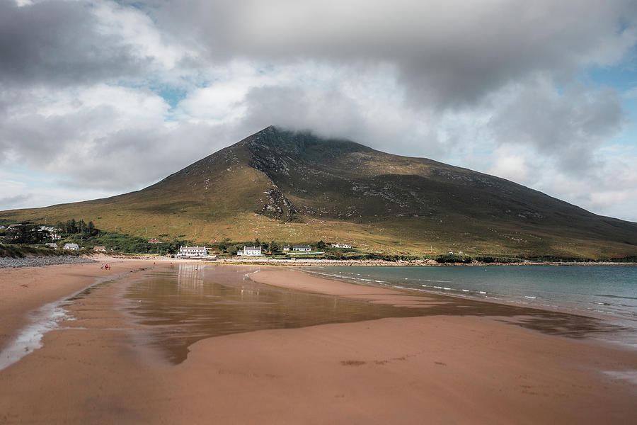 Beach Photograph - Dugort Beach, Achill Island, Co Mayo, Ireland  #1 by Mark Fitzsimons