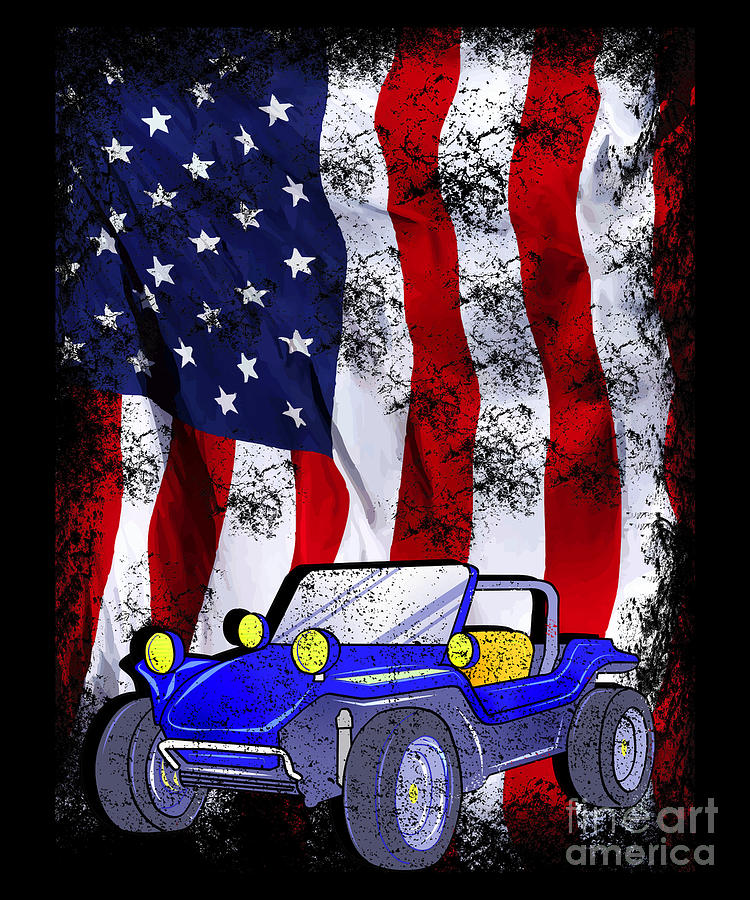 Dune Buggy Graphic Beach Buggy RC Car Truck Gift Digital Art by Lukas ...