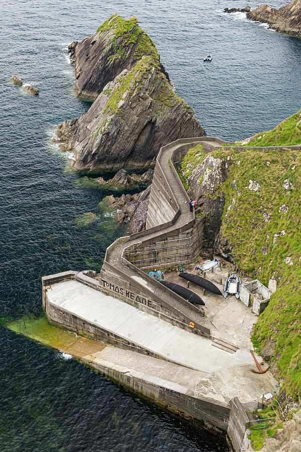 Dunquin Harbour Dingle Peninsula #1 Photograph by David L Moore