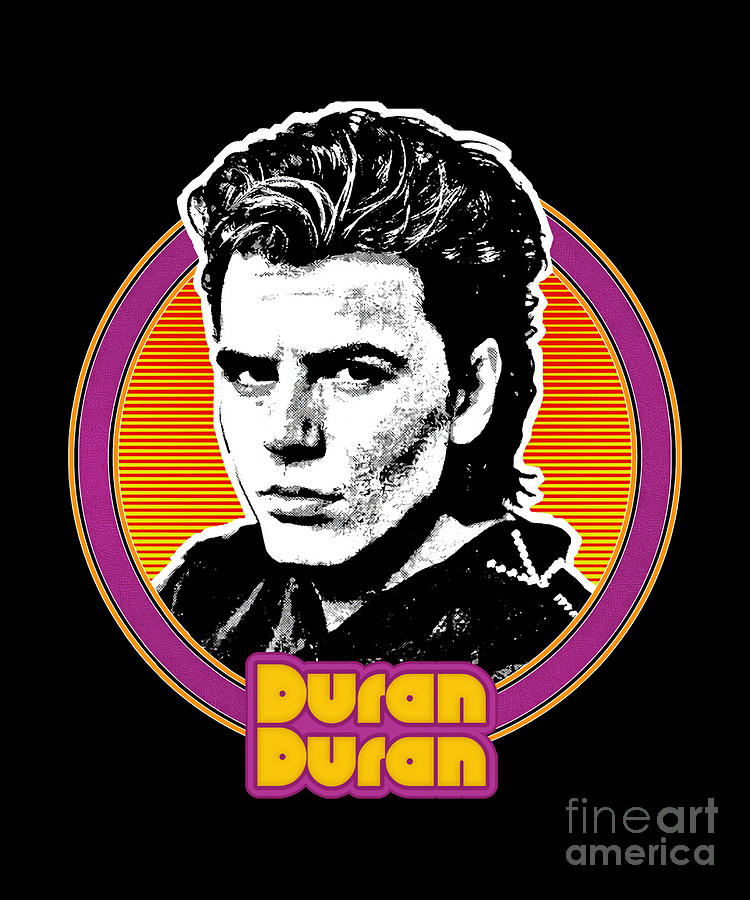 Duran Duran Retro Style Digital Art by Rocking The Things - Fine Art ...