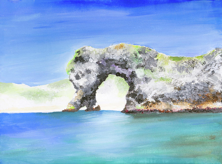 Durdle Door Painting by Lydia Irving - Fine Art America