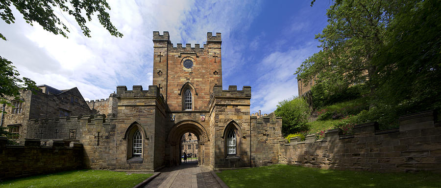 Durham Castle gatehouse. #1 Photograph by Mark Williamson
