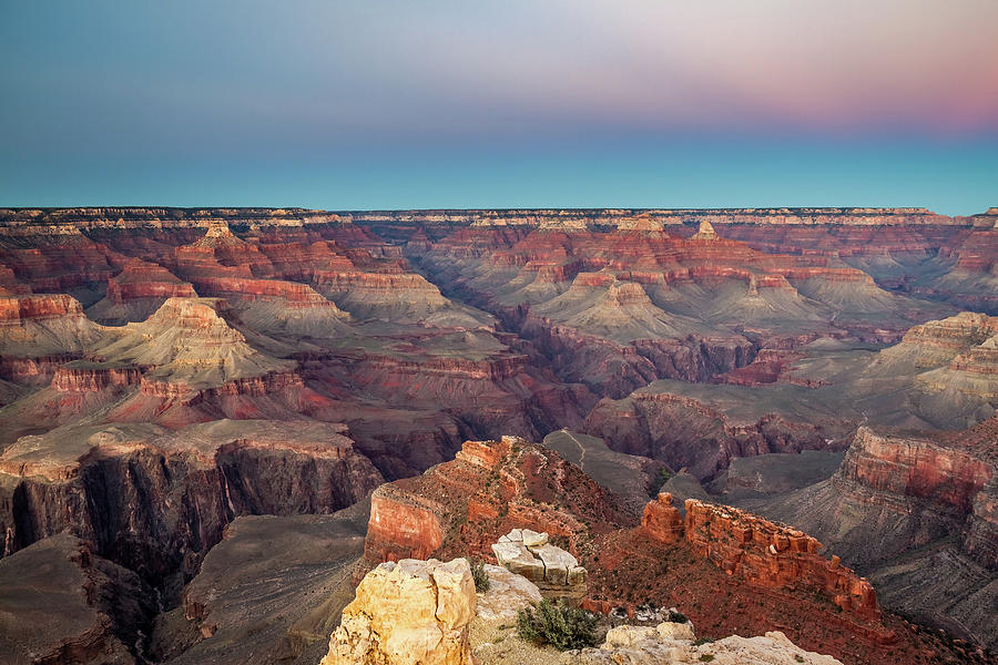 Dusk at Grand Canyon #1 Photograph by Pierre Leclerc Photography