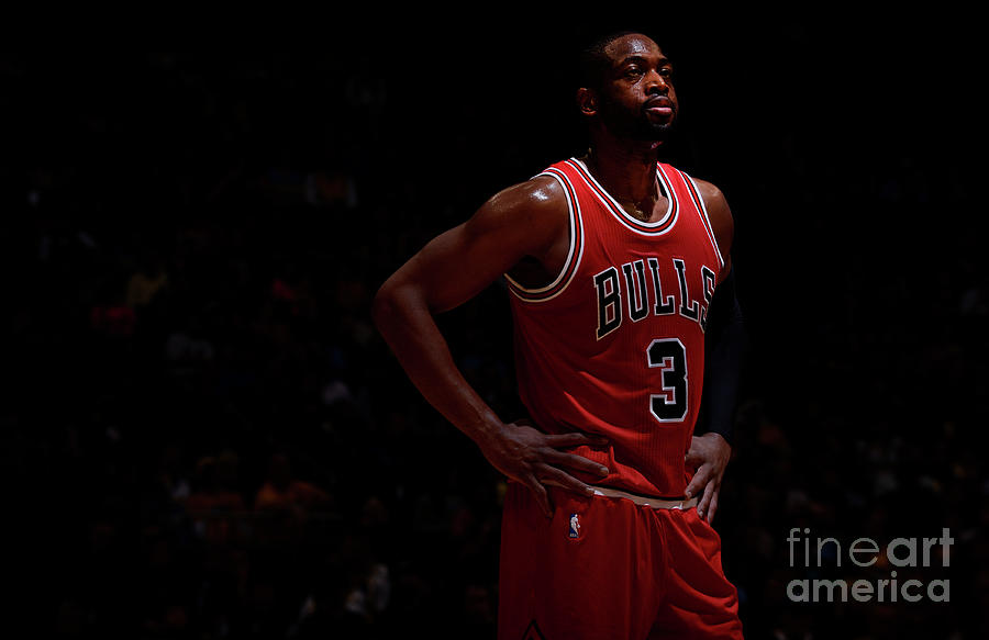 Dwyane Wade #1 Photograph by Bart Young