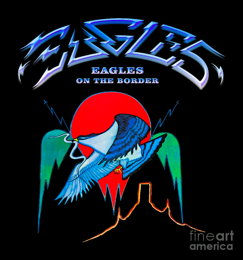 Eagles Band Digital Art by Gyuri Namjoon Fine Art America