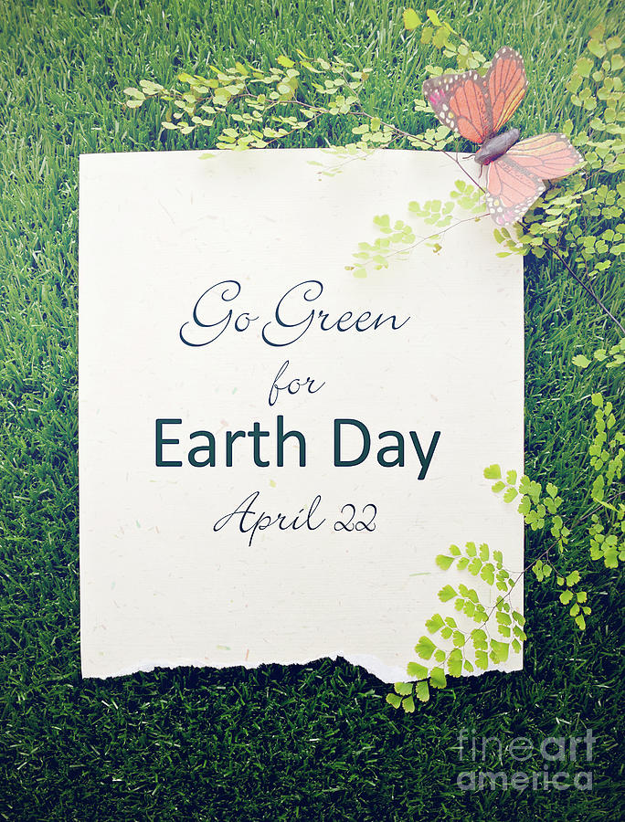Earth Day, April 22, Concept Image Photograph by Milleflore Images ...