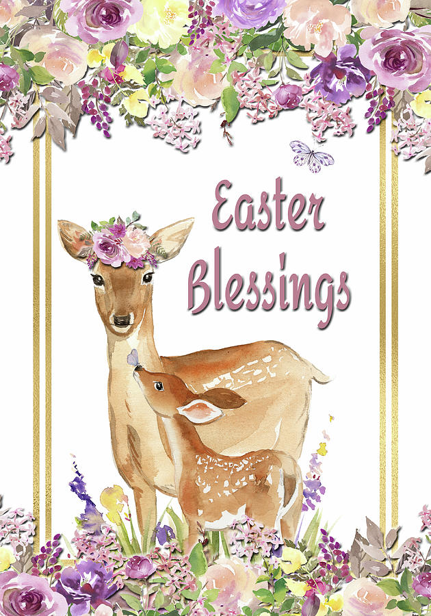 Easter Blessings 2 Digital Art by HH Photography of Florida