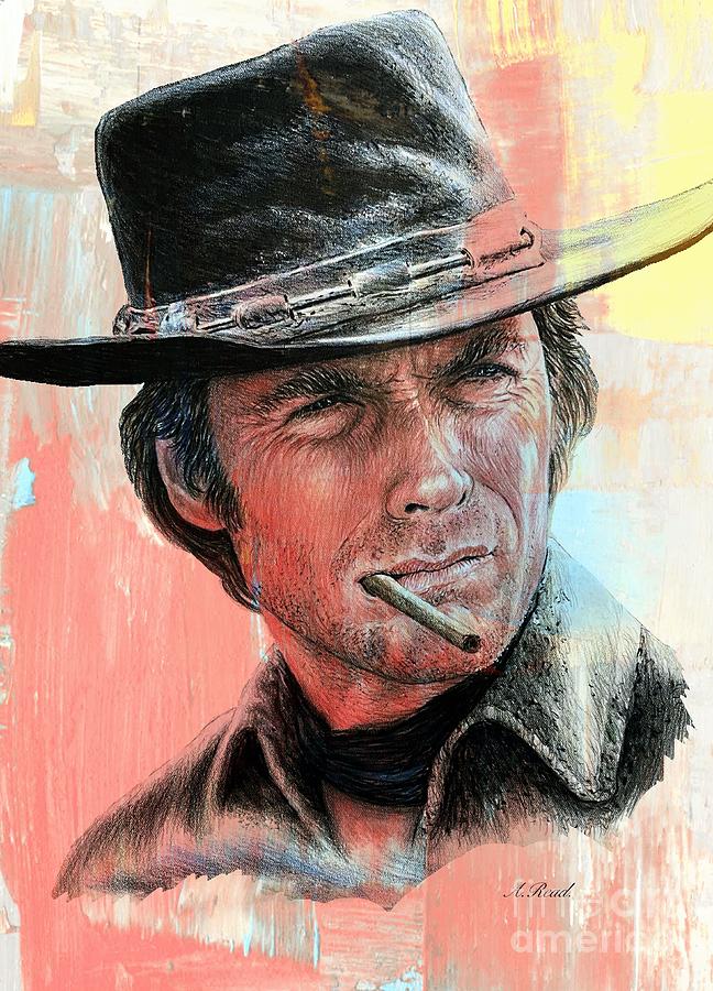 Eastwood paint edit #1 Mixed Media by Andrew Read