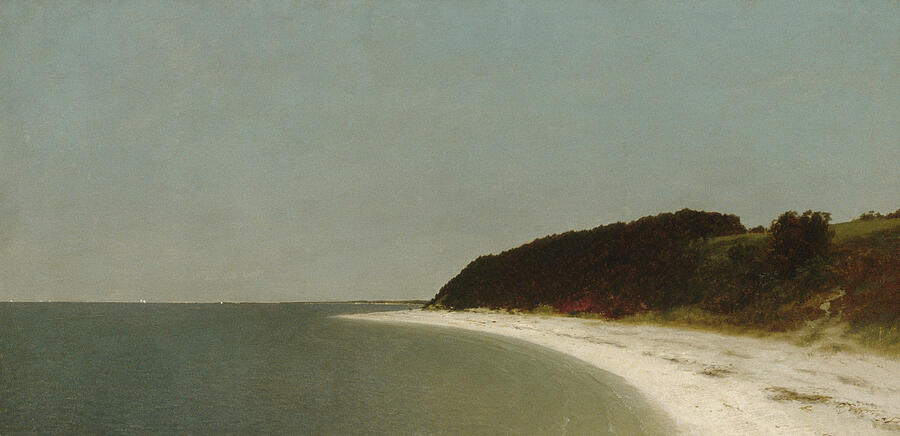 Eatons Neck, Long Island, from 1872 Painting by John Frederick Kensett