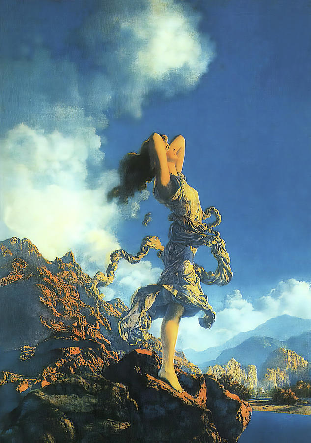 Ecstasy #1 Photograph by Maxfield Parrish
