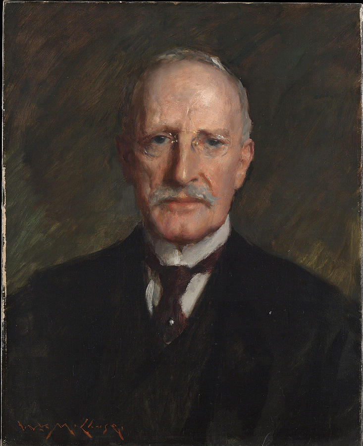 William Merritt Chase Painting - Edward Guthrie Kennedy  #1 by William Merritt Chase