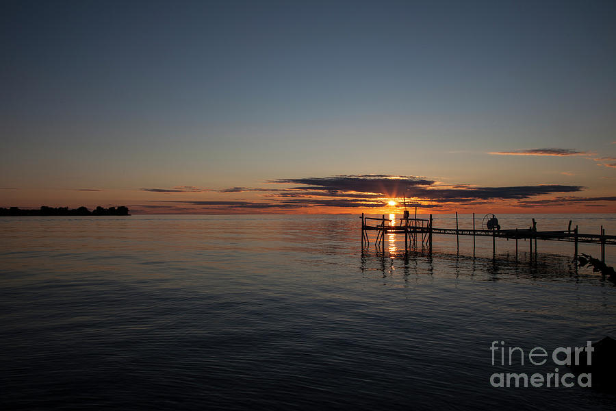 Egg Harbor Sunset #1 Photograph by Timothy Johnson