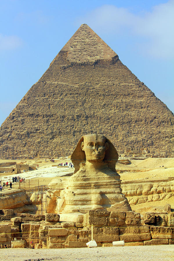 Egypt Pyramid And Sphinx #1 Photograph by Mikhail Kokhanchikov