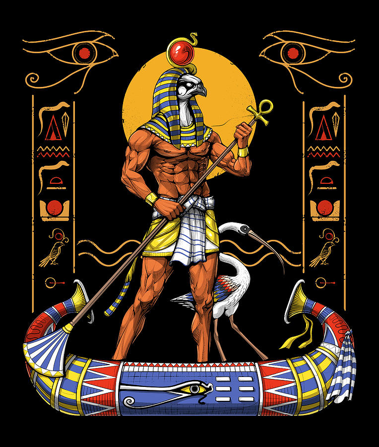 Egyptian God Ra Digital Art By Nikolay Todorov Fine Art America