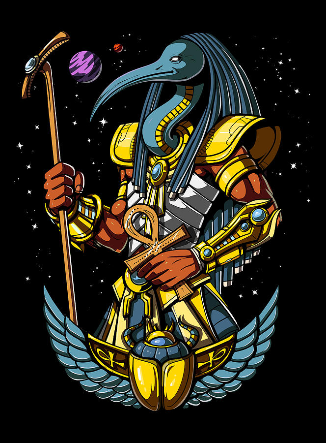 thoth drawing