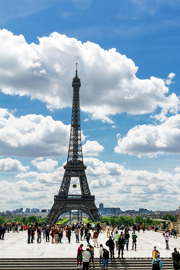 Eiffel Tower, Paris, France 5 Photograph by Elaine Teague