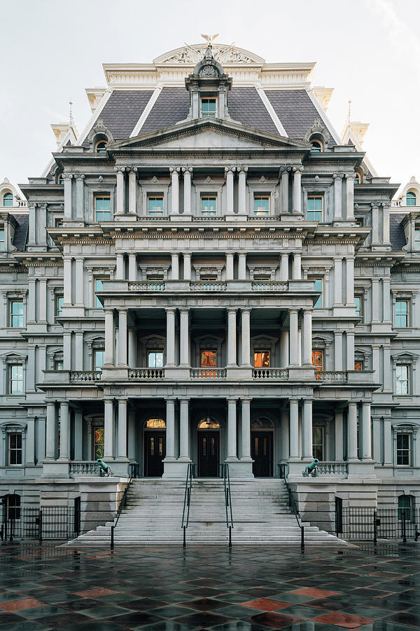 Eisenhower Executive Office Building Photograph by Jon Bilous - Fine ...