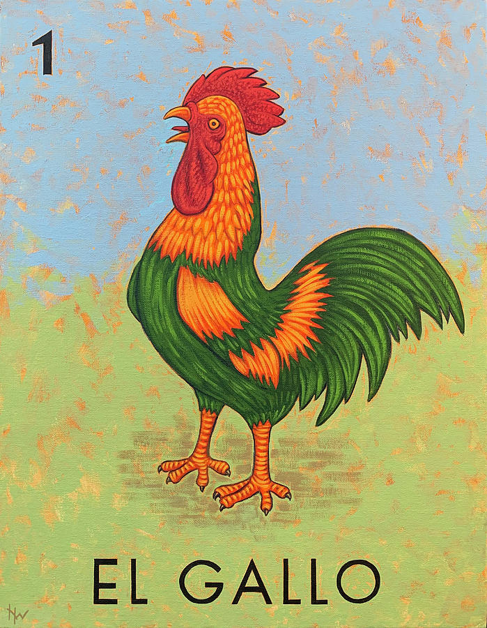 1 El Gallo Painting by Holly Wood