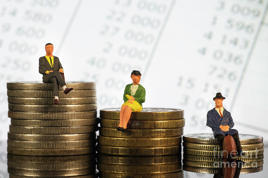 Elderly people sitting on coins stack. Retirement planning. money saving and investment. Time counting down for retirement and pension. #1 Photograph by Sapiens Verbum Elderly people sitting on coins stack. Retirement planning. money saving and investment. Time counting down for retirement and pension. #1 Photograph by Sapiens Verbum
