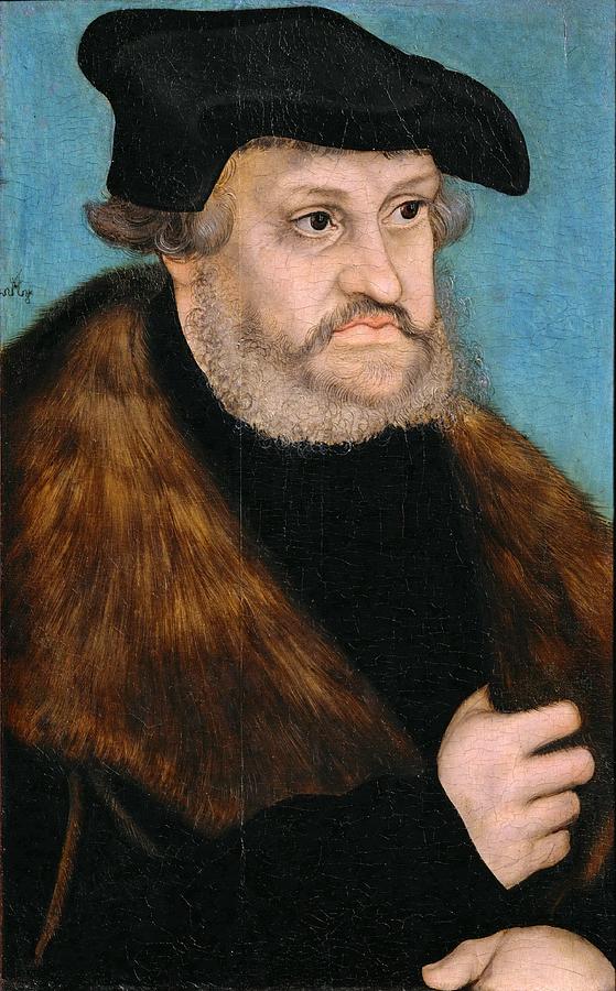 Elector Frederick the Wise Painting by Lucas Cranach the Elder - Pixels