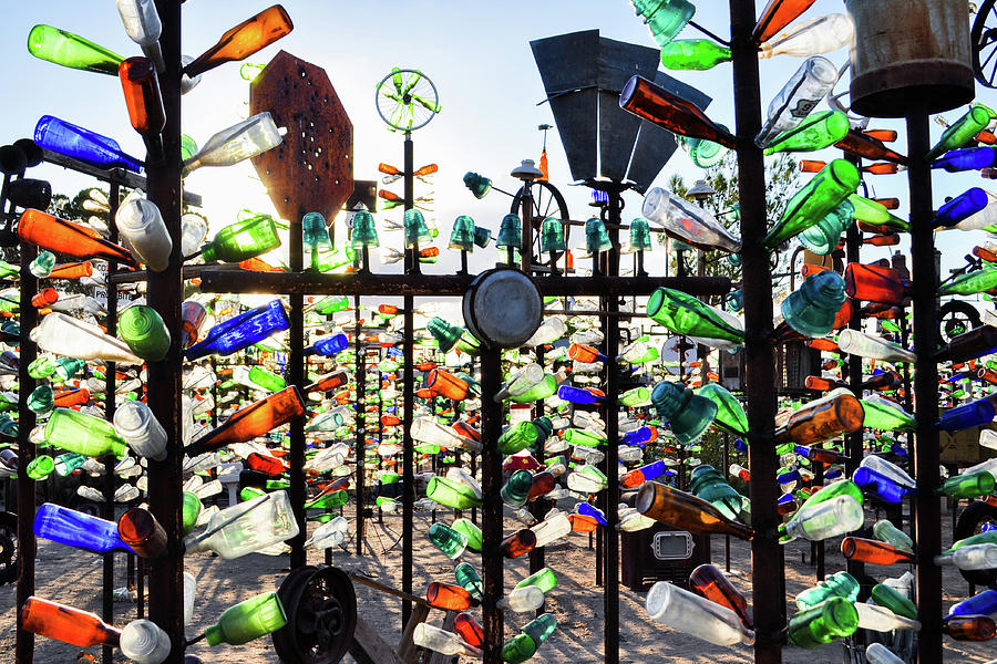 Elmers Bottle Tree Ranch Photograph by Kyle Hanson