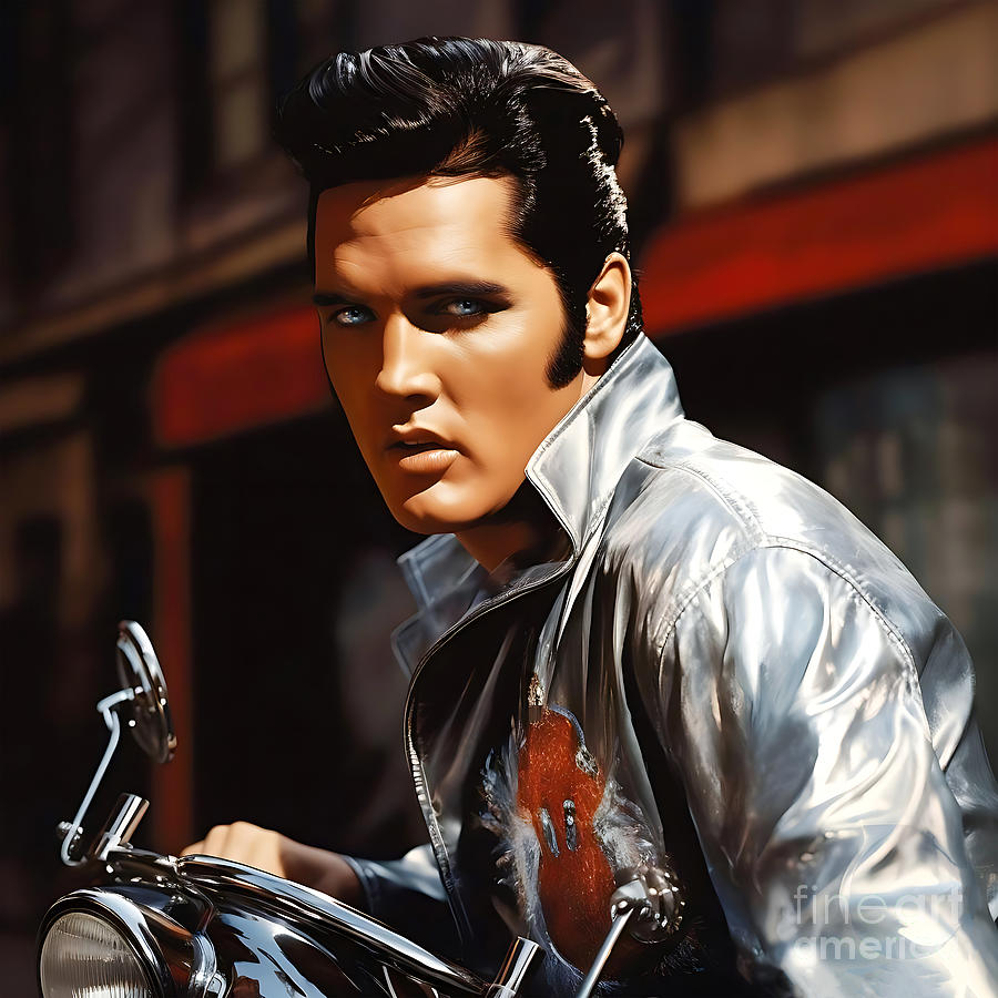 Elvis Presley 2 #1 Digital Art by Mark Ashkenazi - Fine Art America