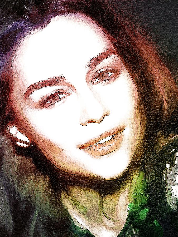 Emilia Clarke Digital Art by Rocco Glade | Pixels