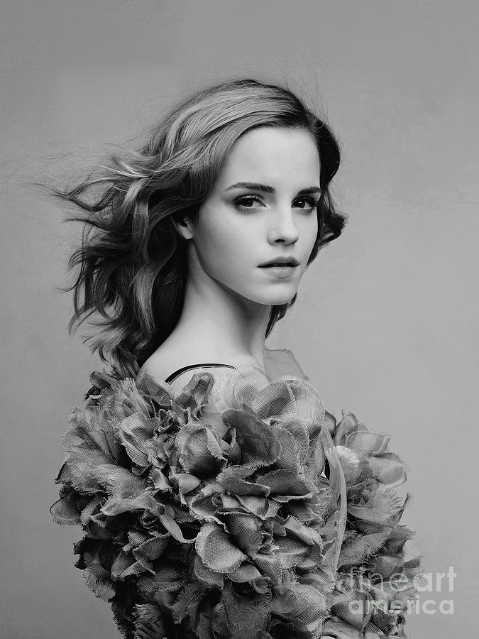 Emma Watson 1 Digital Art By Dcpicture Pixels 