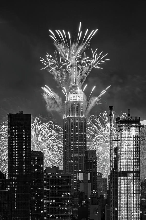 Empire State 4th of July #2 Photograph by Susan Candelario
