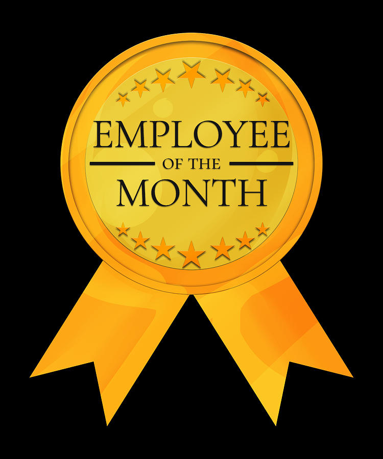 Employee of the Month Mitarbeiter des Monats Digital Art by Jan Bleke Pixels