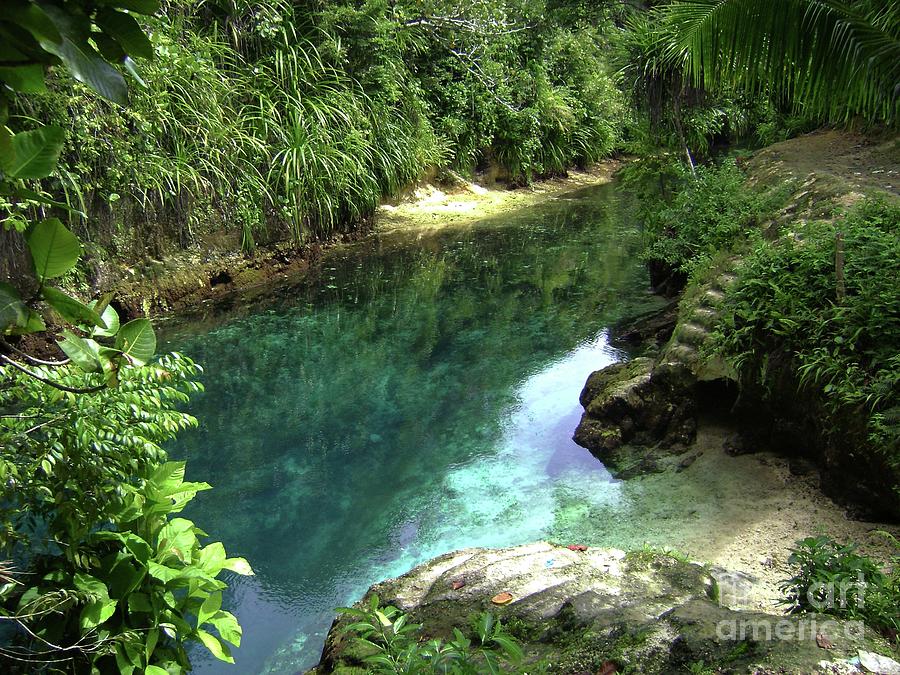 Enchanted River, Surigao del Sur Philippines #1 Photograph by On da Raks