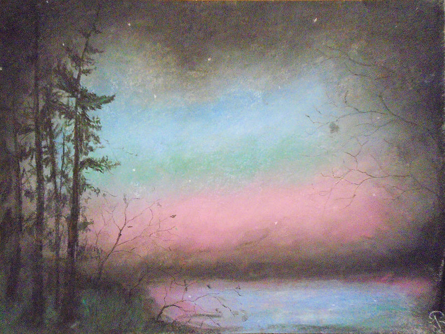 Enchanted Woods Painting by Jen Shearer