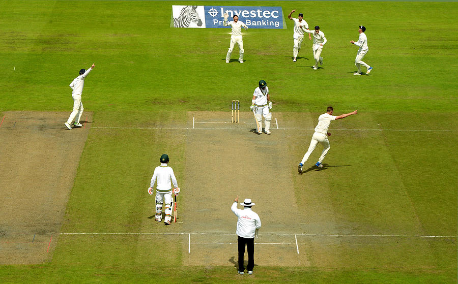 England v South Africa - 4th Investec Test: Day Four #1 Photograph by Philip Brown