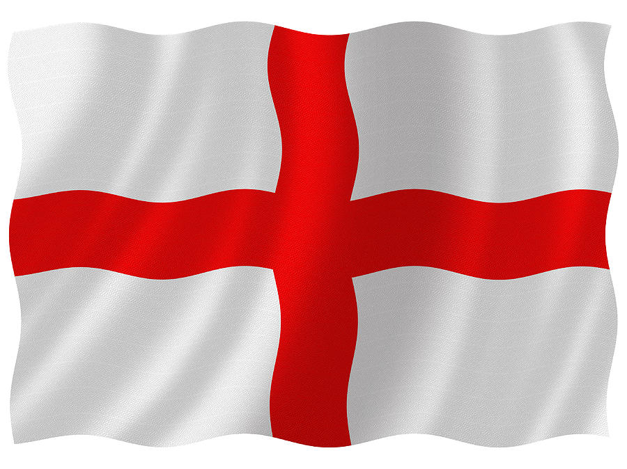 English Flag #1 Photograph by Visual7