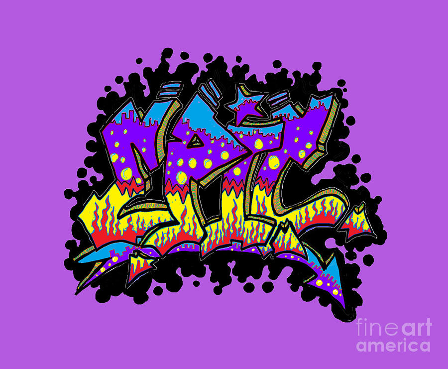 Summer Painting - Epic graffiti #1 by Stephen Grace