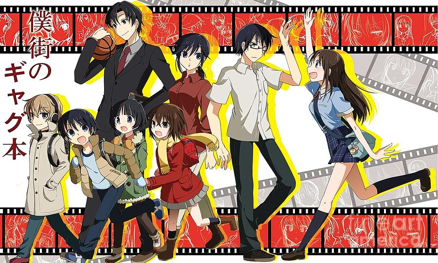 Erased Characters Casts Boku Dake ga Inai Machi Painting by Reynolds Paul -  Pixels