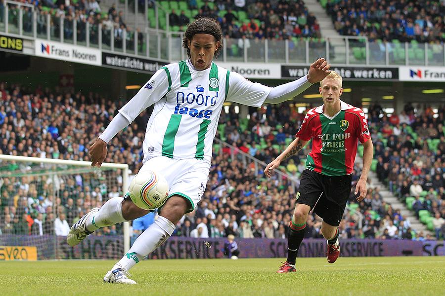 Eredivisie Play-Off - FC Groningen v ADO den Haag #1 Photograph by VI-Images