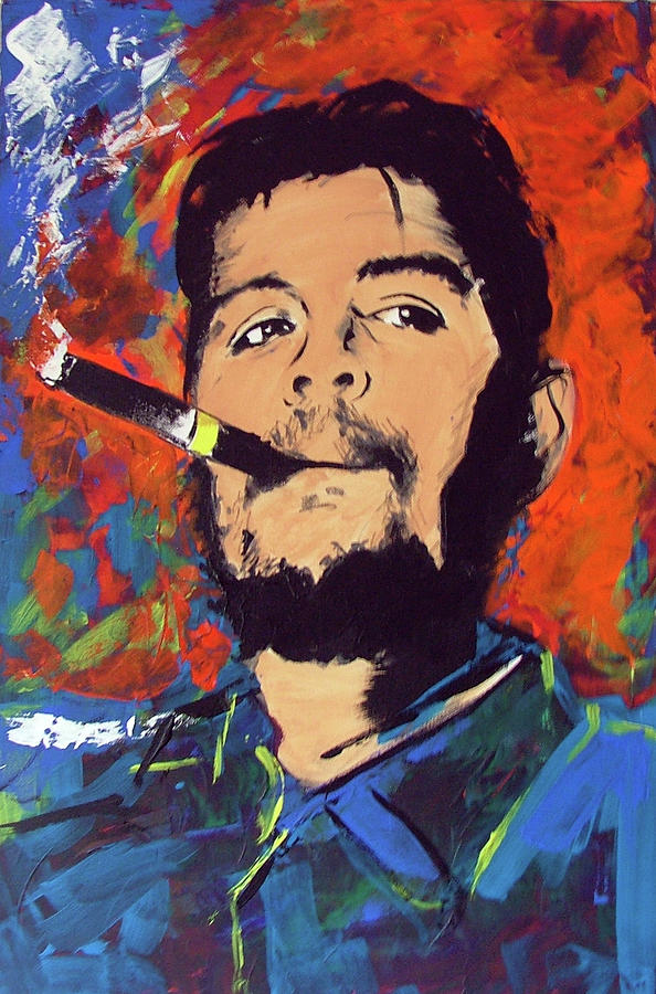 Ernesto Che Guevara Painting by Barry Mullan - Fine Art America