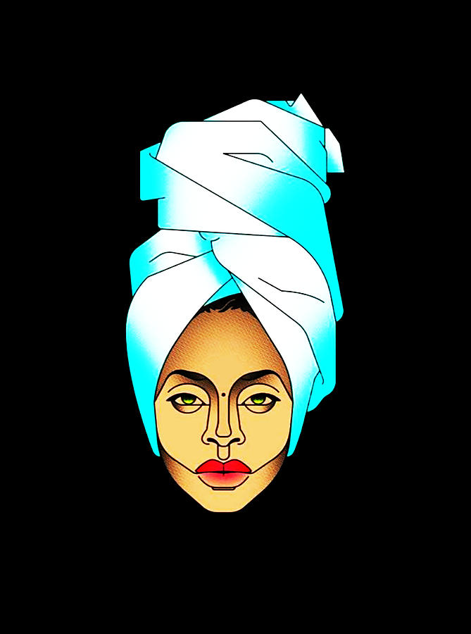 Erykah Badu Digital Art - Erykah Badu #1 by Rickvdavis Abc