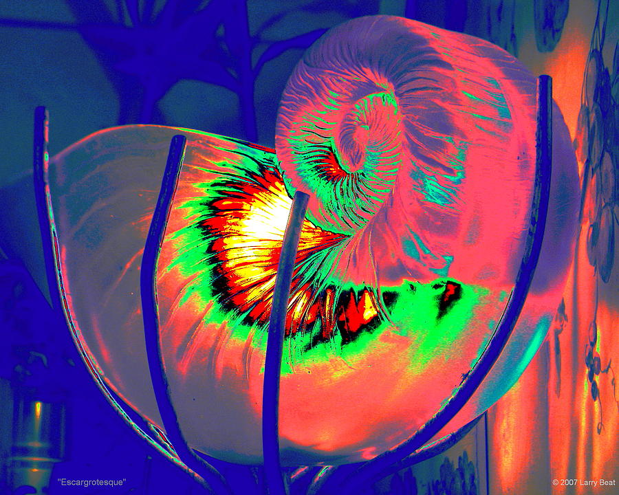 Escargrotesque #1 Digital Art by Larry Beat
