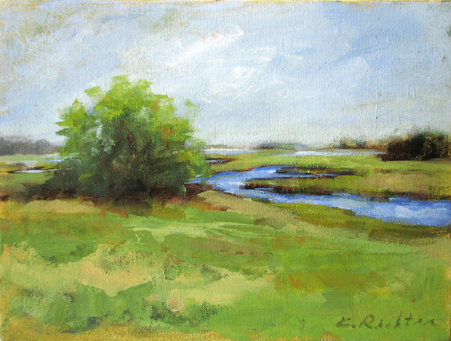 Essex Greenbelt #1 Painting by Keiko Richter