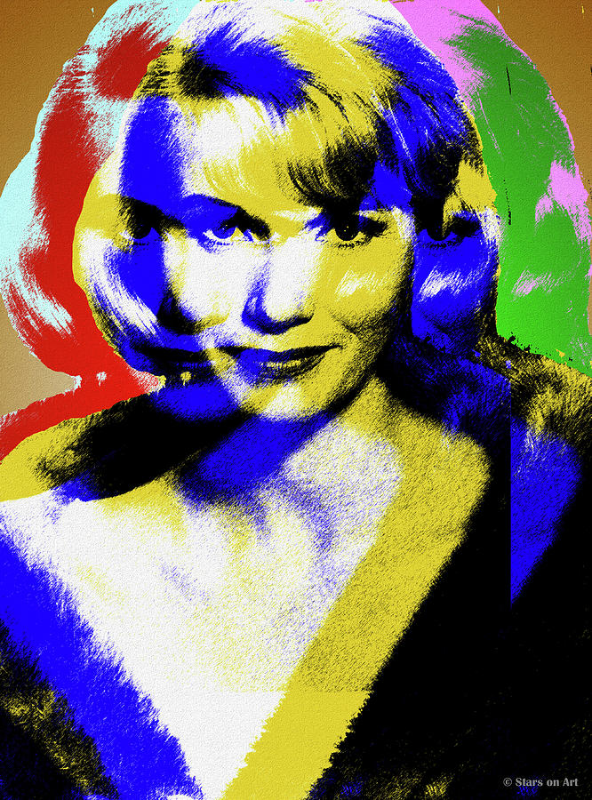 Eva Marie Saint Digital Art - Eva Marie Saint #1 by Movie World Posters