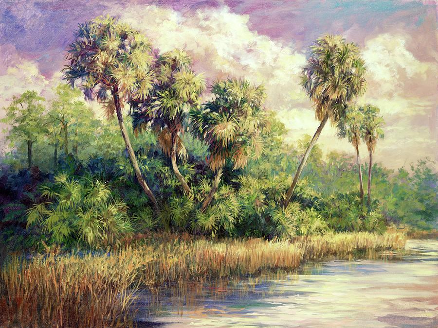 Everglades Sunrise Painting