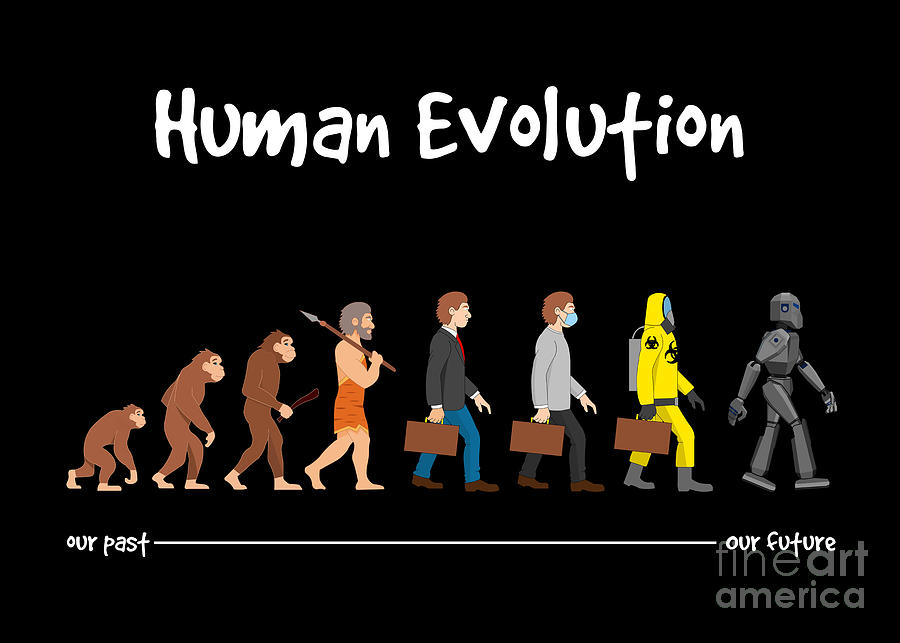 Evolution our future Digital Art by Bigalbaloo Stock Fine Art America