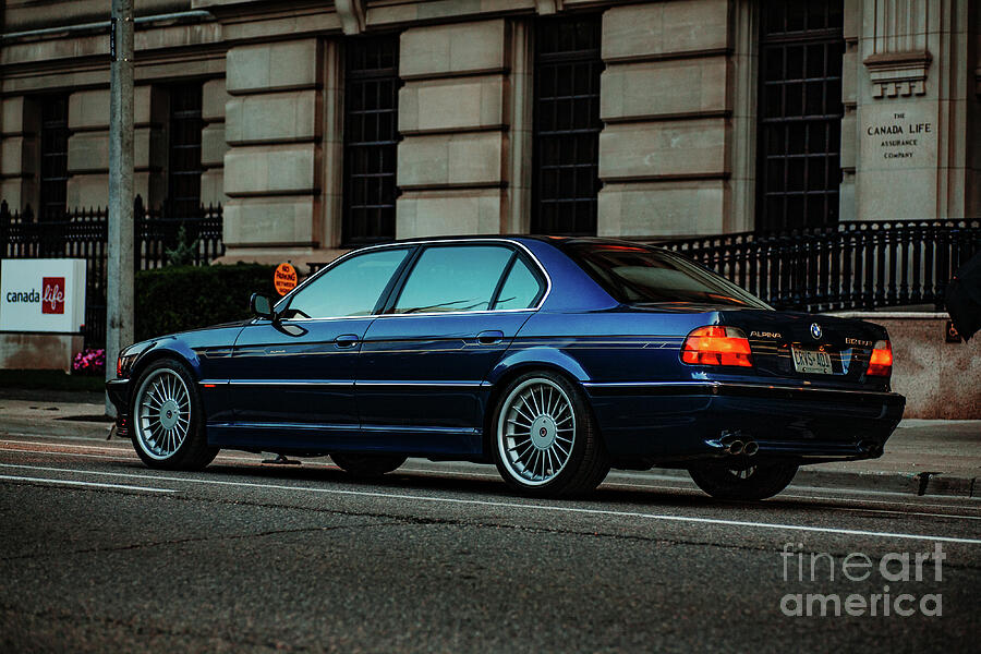 Exclusive germany modified premium sportcar blue BMW Alpina 7 Series ...