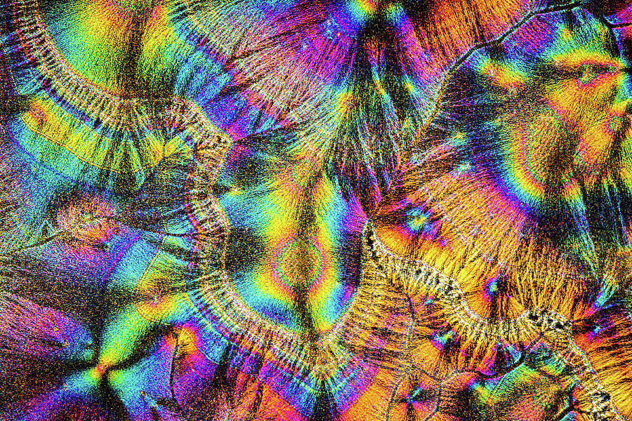 Extreme macro photograph of Vitamin C crystals #1 Photograph by Mihai Andritoiu