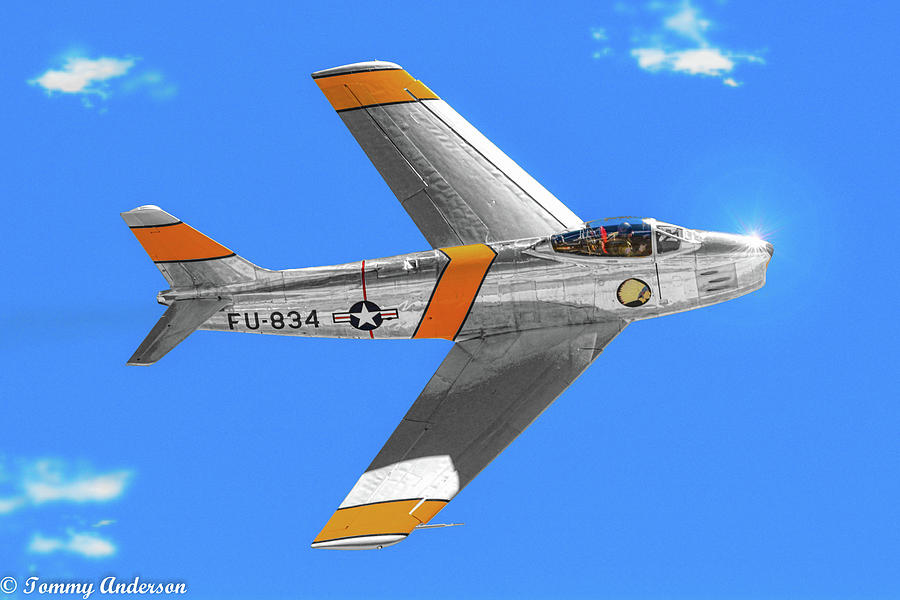 F-86 Sabre #1 Photograph by Tommy Anderson