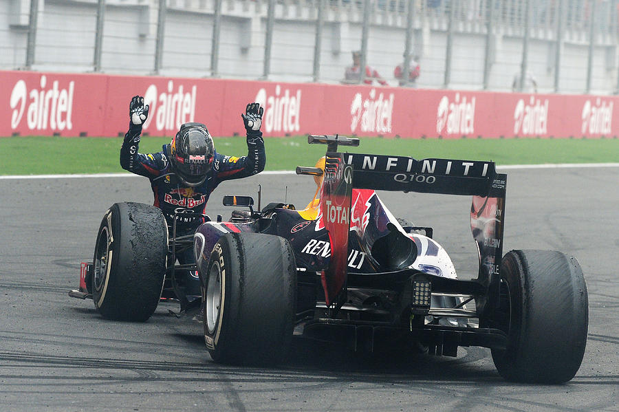 F1 Grand Prix of India - Race #1 Photograph by Getty Images
