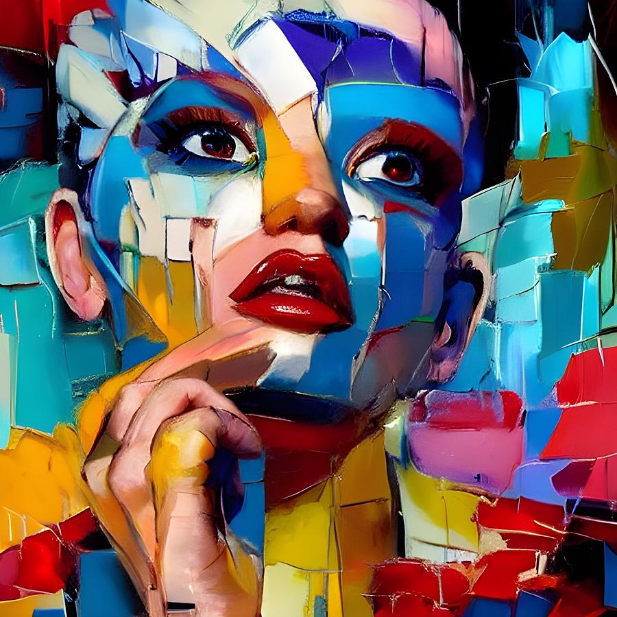 Faces Painting by Kuntal Chokshi Fine Art America