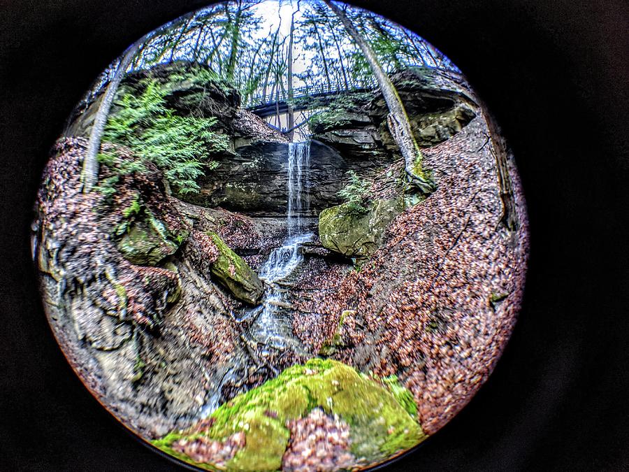 Falls at Henry Church Rock #1 Photograph by Brad Nellis